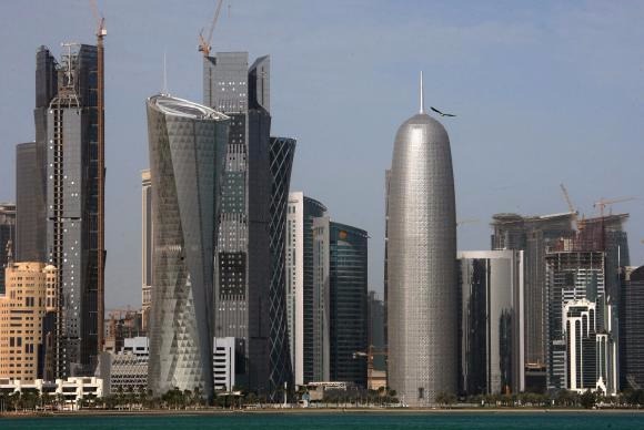 Vista do moderno centro de Doha, capital do Catar / Foto: Divulgação 