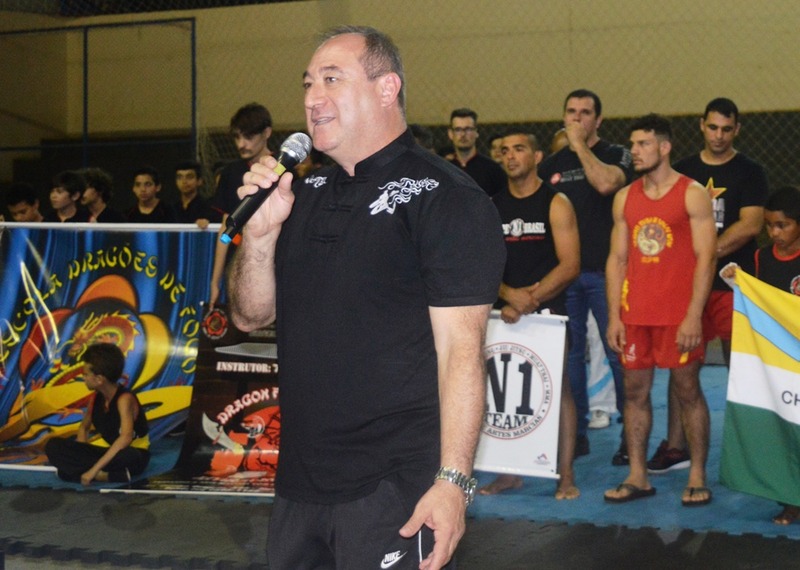 Estadual de Kung Fu reuniu atletas de várias cidades em Amambai no fim de semana Mestre João Valdivino é o presidente da Federação Sul-mato-grossense de Kung Fu Kuoshu