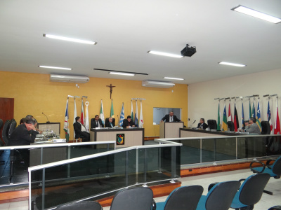 Plenário do legislativo de Amambai / Foto: Moreira Produções