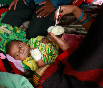 1,7 milhões de crianças precisam urgentemente de ajuda. Foto: Unicef/Nybo