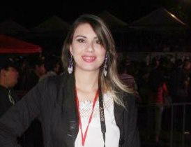 Patrícia Franco, recém formada em Geografia pela Universidade Federal da Grande Dourados (UFGD) / Foto: Divulgação