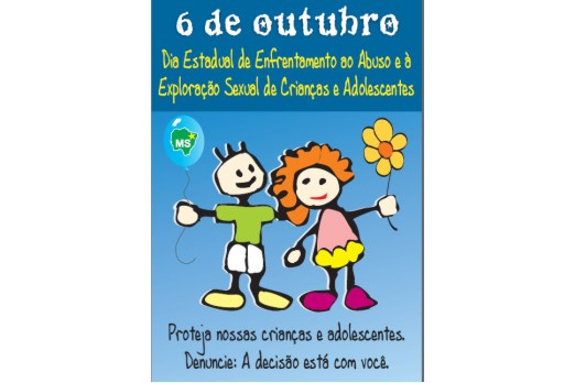 Hoje é Dia Estadual de enfrentamento à Violência Sexual contra crianças e jovens Hoje é Dia Estadual de enfrentamento à Violência Sexual contra crianças e jovens