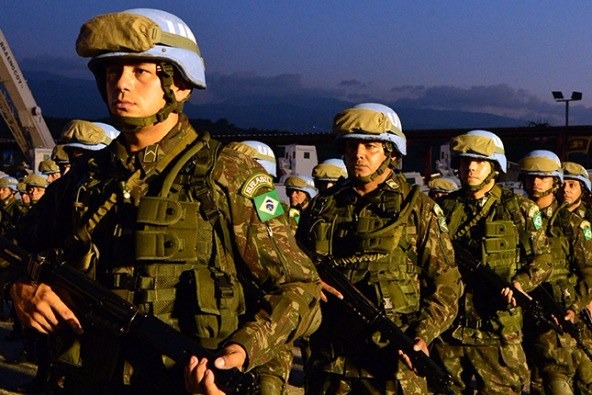 Última tropa brasileira no Haiti é composta por 970 militares 