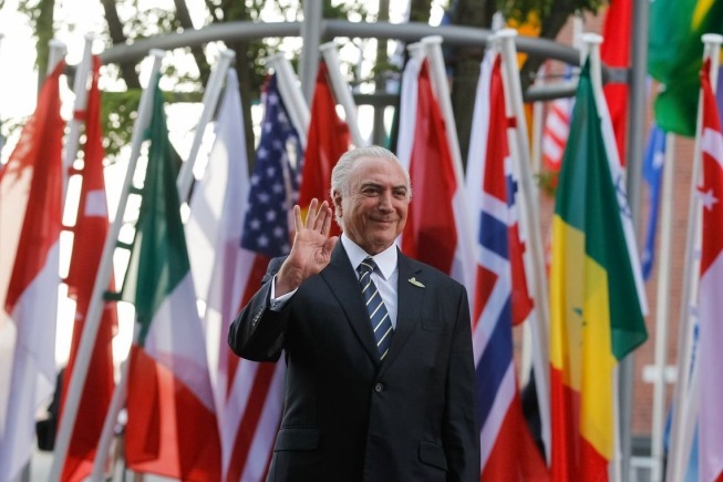 Brasil vai priorizar comércio internacional na cúpula do G20 A comitiva brasileira será liderada pelo presidente Michel Temer, que convidou o presidente eleito para acompanhá-lo / Foto: Divulgação