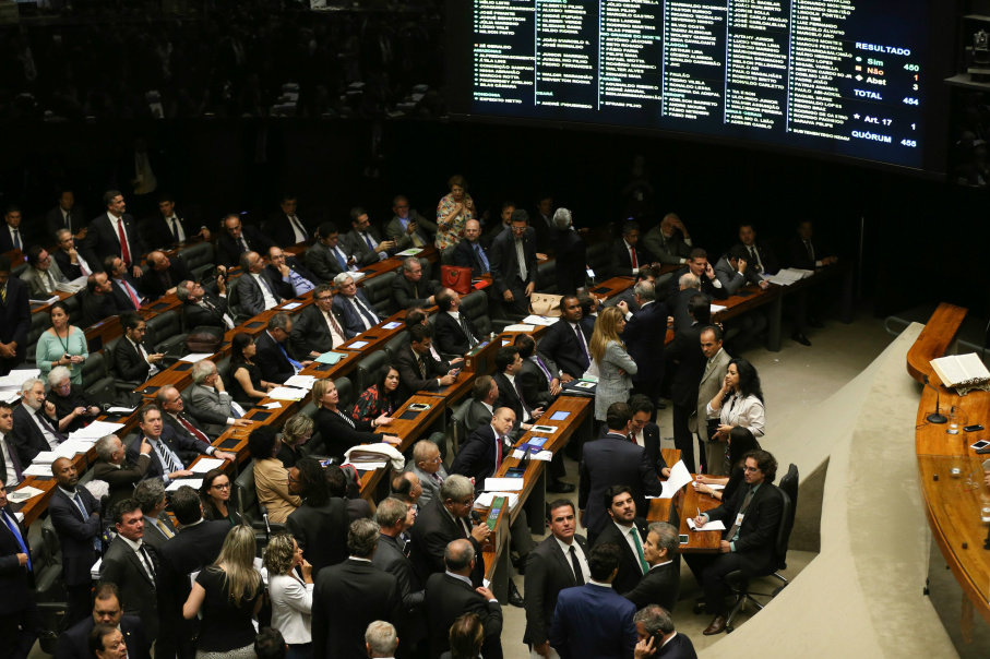 Câmara aprova texto-base de projeto com medidas de combate à corrupção Plenário da Câmara aprovou o texto base do projeto de lei que cria medidas contra a corrupção.Foto: Divulgação
