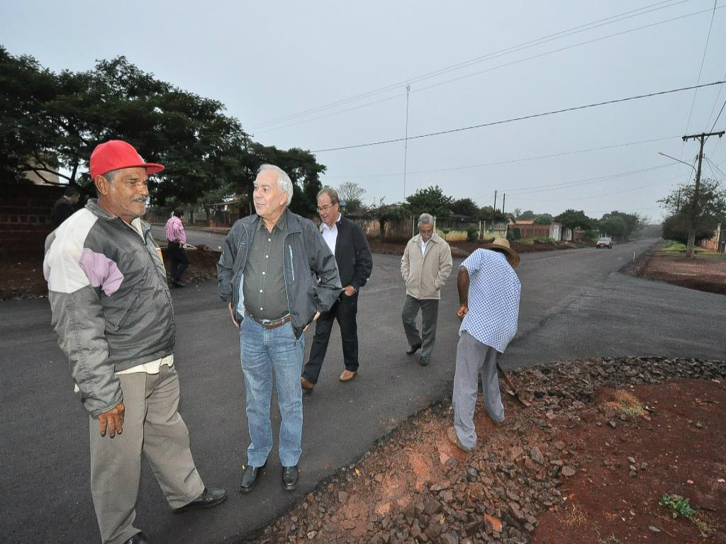 Prefeito em exercício vistoria obras na região do Parque das Nações Prefeito em exercício vistoria obras na região do Parque das Nações