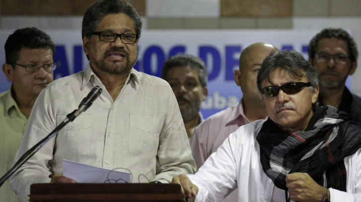 Negociador das Farc Iván Marquez.