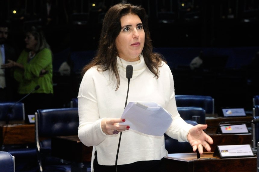 Relatora da proposta em Plenário, senadora Simone Tebet (PMDB-MS) / Foto: Divulgação