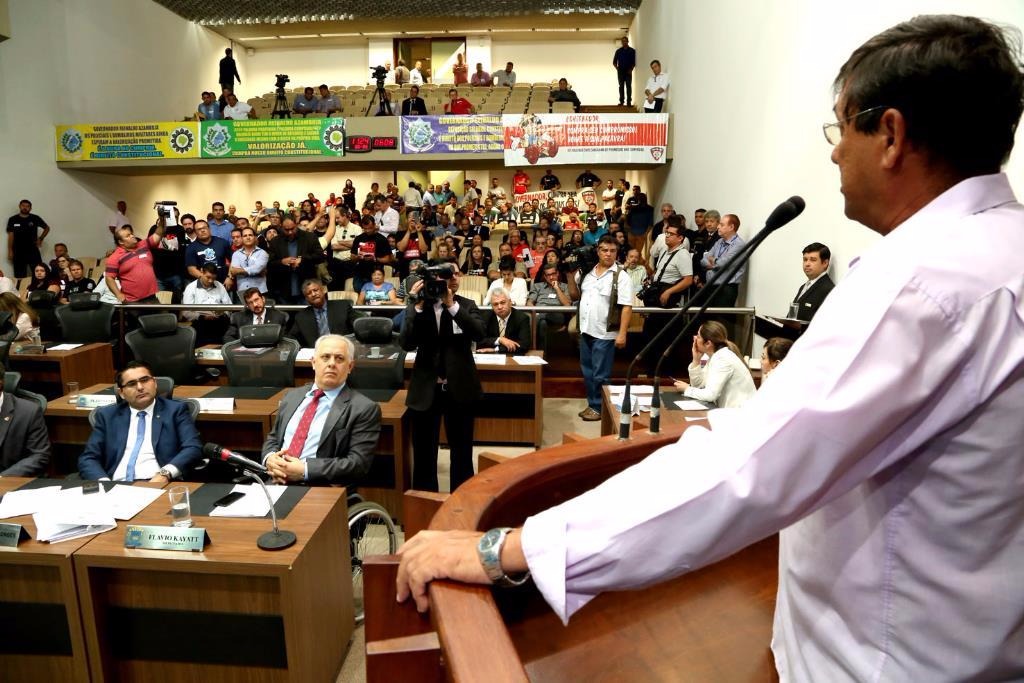 Representantes de servidores criticam gestão e reajuste zero Sindicalistas pedem apoio dos deputados para intermediarem conversa com governoFoto: Divulgação