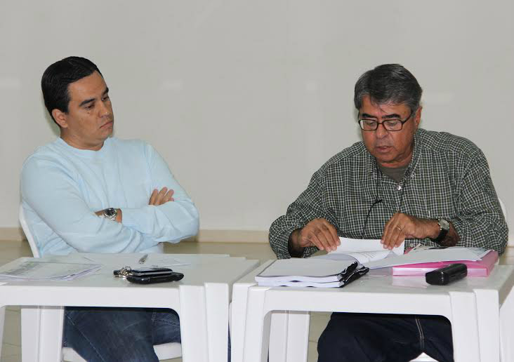 E/D - Presidente do SRA, Diogo Peixoto e o produtor rural, Geraldo Carvalho Foto: Assessoria