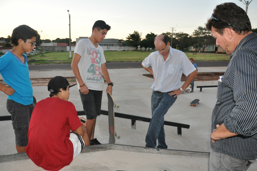 Skatistas tiveram participação ativa na elaboração do projeto / Foto: Assessoria