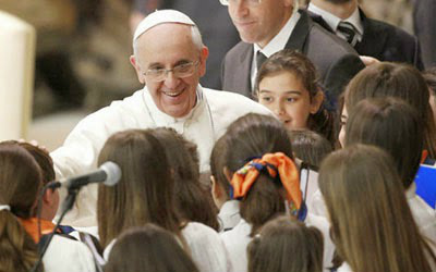 "Que Deus nos dê a graça da vergonha", é a prece do Papa Francisco