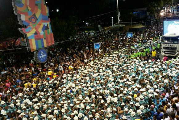 Carnaval de Salvador homenageia 100 anos do samba, no Circuito Campo Grande Sayonara MorenoFoto: Divulgação