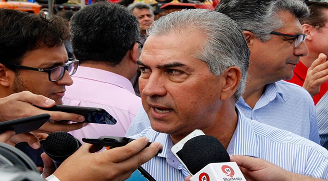 Azambuja diz que ‘o Brasil está enxugando gelo’ sobre combate ao tráfico Governador Reinaldo Azambuja / Foto: Chico Ribeiro