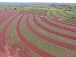 Curvas de níveis executadas em Novo Horizonte do Sul/ Foto: Semagro