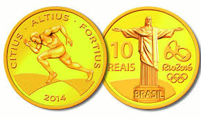 BC lança amanhã (28) moedas comemorativas dos Jogos Olímpicos de 2016