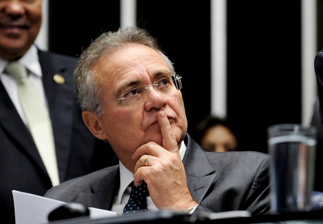 "Cunha nomeou todo o governo Temer", acusa Renan Foto: Edilson Rodrigues / Agência Senado