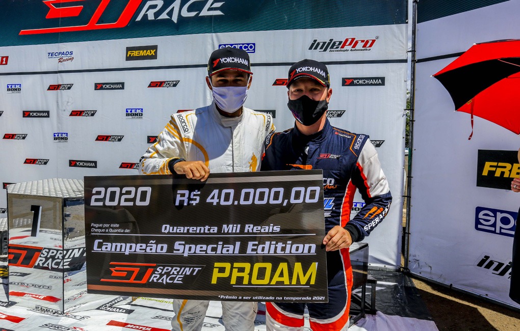 Ricardo Sperafico campeão na GT Sprint Race Foto: Divulgação