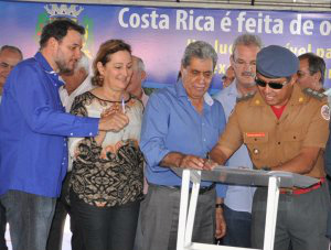 Governo entrega unidade do Corpo de Bombeiros em Costa Rica