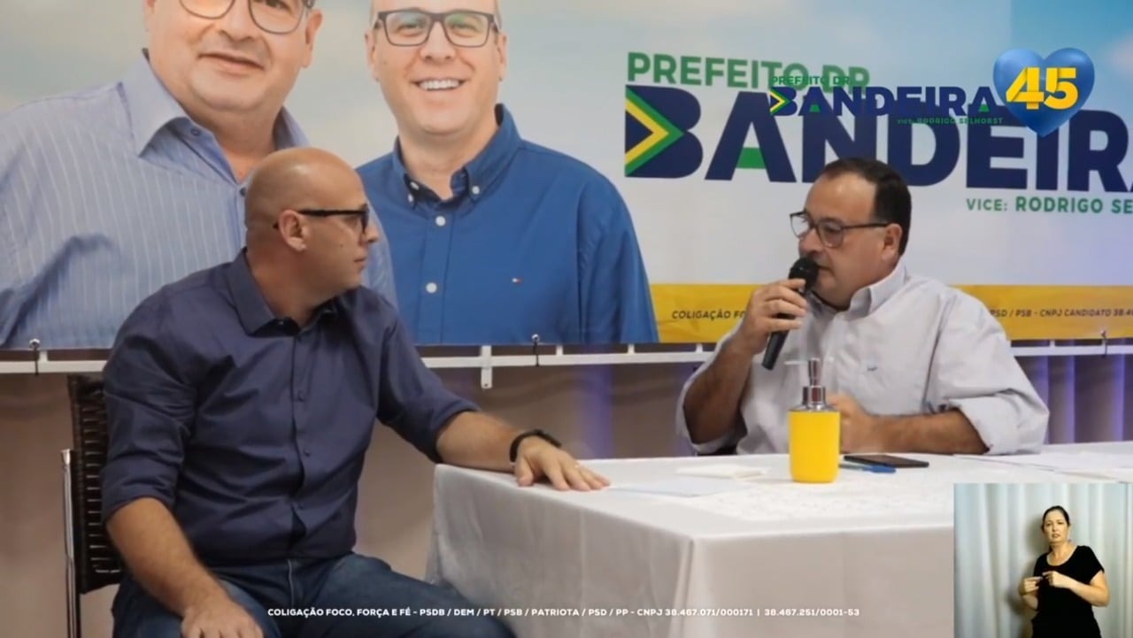 Dr. Bandeira e Rodrigo concorrem aos cargos de prefeito e vice-prefeito de Amambai / Foto: Assessoria