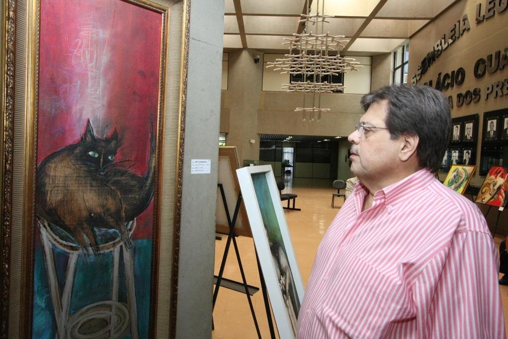 ALEMS já realizou exposições de vários temasFoto: Giuliano Lopes/Arquivo ALEMS