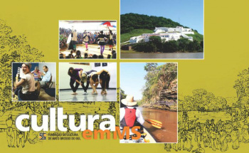 Arte da revista Cultura em MS.