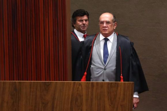 Julgamento da chapa Dilma-Temer no TSE terá sessões no sábado (10) O presidente do TSE, ministro Gilmar Mendes, na retomada do julgamento da ação em que o PSDB pede a cassação da chapa Dilma-Temer / Foto: Divulgação