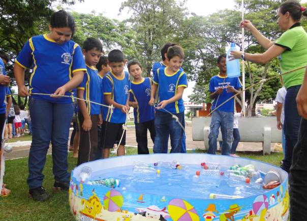 Prefeitura promoveu atividades com alunos no Dia Mundial da Água