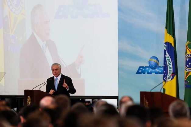 Temer diz estar motivado para conduzir o governo até 31 de dezembro de 2018 Foto: Divulgação