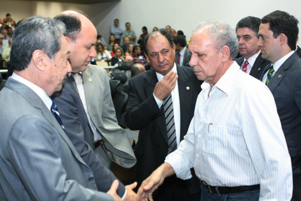 Em 2013, Ricardo Bacha esteve na Casa de Leis e falou sobre a situação de ter a fazenda invadida por índios e a família feita refém / Foto: Divulgação