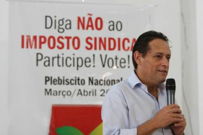 CUT lança campanha contra cobrança obrigatória do imposto sindical CUT lança campanha contra cobrança obrigatória do imposto sindical