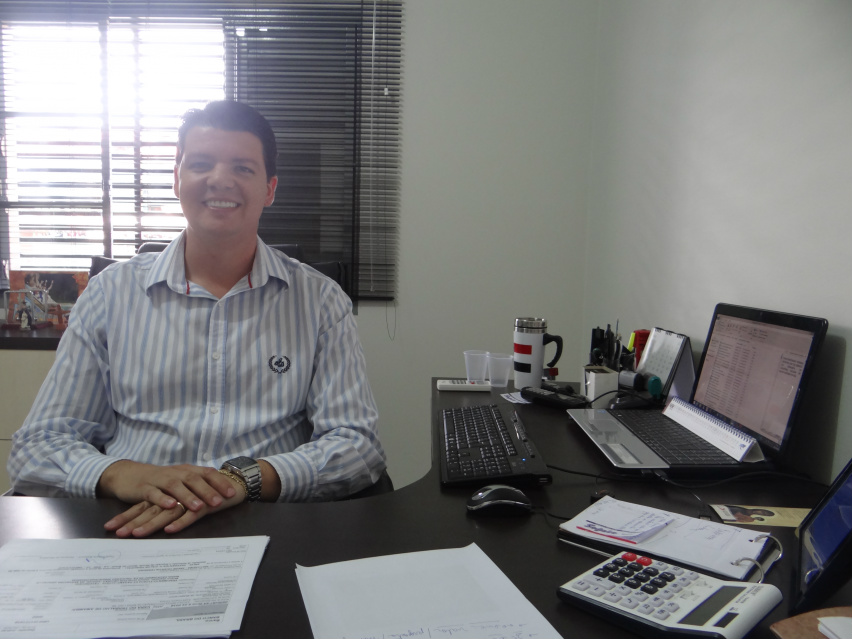 Audiência pública sobre maioridade penal acontece em Amambai Presidente da Ordem dos Advogados do Brasil (OAB) em Amambai, André Vicentin Ferreira / Foto: Moreira Produções