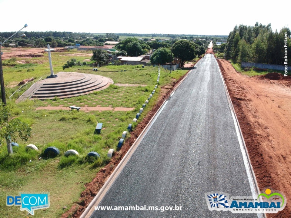 Obras de Infraestrutura em Amambai