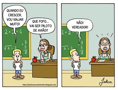 Charge de Júlio Costa Neto – jornalista e desenhista