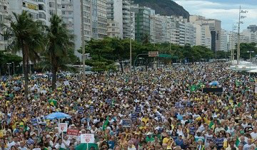 Governo divulga nota sobre manifestações deste domingo Foto: Divulgação