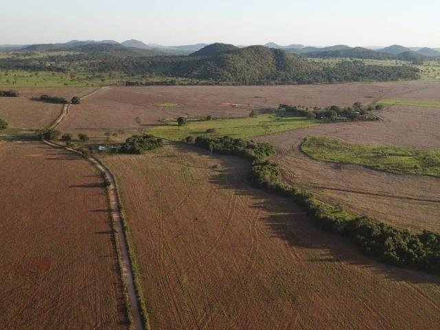 Área desmatada distante aproximadamente a 20 quilômetros da área urbana de Bonito. (Foto: Direto das Ruas)