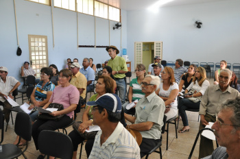 O evento ocorreu no Auditório do Programa Conviver. 