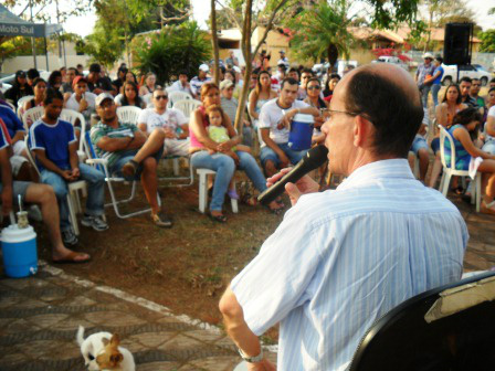 Jovens participam de bate-papo com Sérgio e Dr. Bandeira