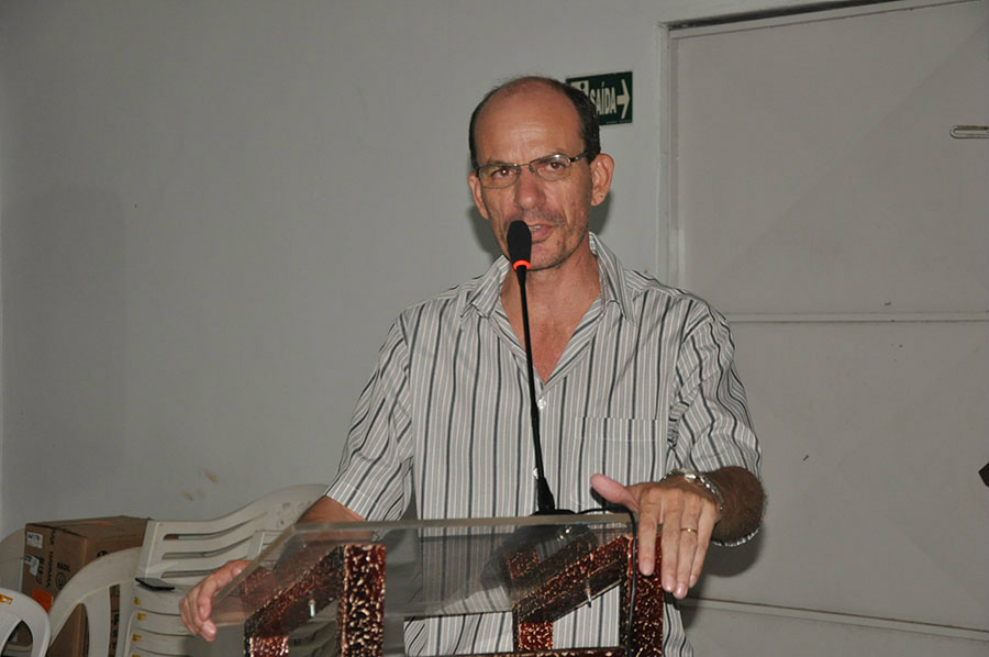 O prefeito Sérgio Barbosa ressaltou os esforços realizados pela Semed através da Formação Continuada / Foto: Assessoria