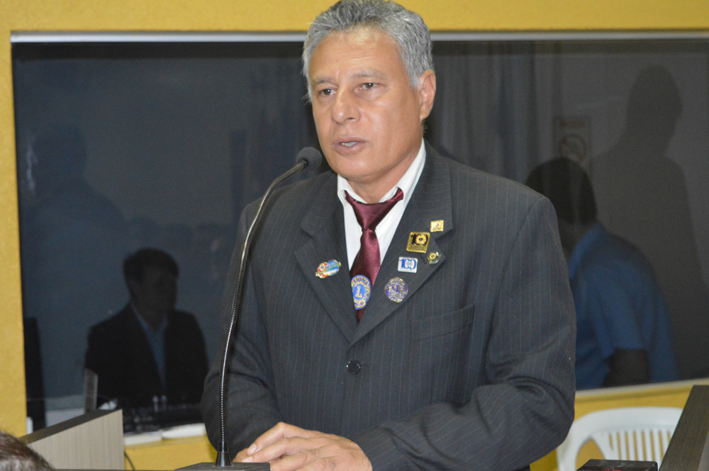 Presidente do Lions Clube Amambai Crepúsculo, Alceu Soares Neto /  Foto: Moreira Produções