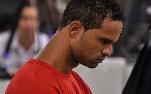 Goleiro Bruno Fernandes teve pena aumentada pelo STJ. Foto: Renata Caldeira / TJMG