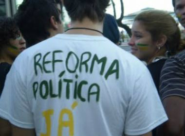 Só 7% dizem saber bem do que se trata a reforma política Só 7% dizem saber bem do que se trata a reforma política