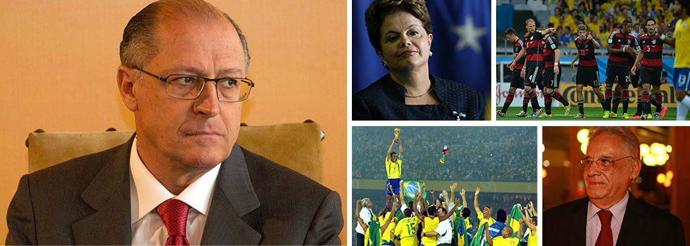 Alckmin: "Povo separa bem eleição do futebol" Alckmin: "Povo separa bem eleição do futebol"