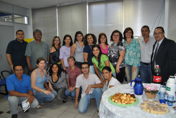 Representantes do INSS e das secretarias de assistência municipais