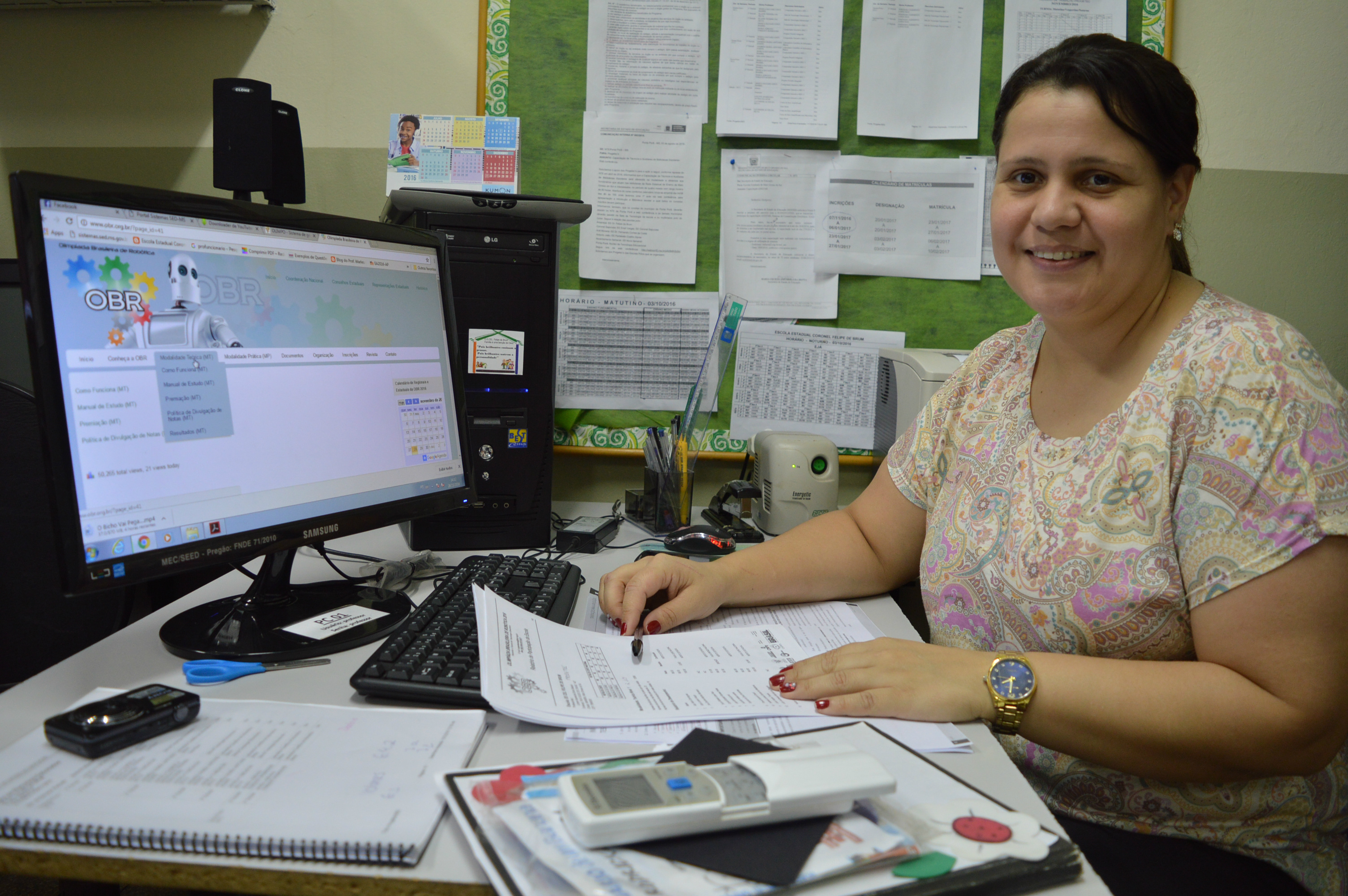 Professora Liziane Dutra Salazar / Foto: Moreira Produções