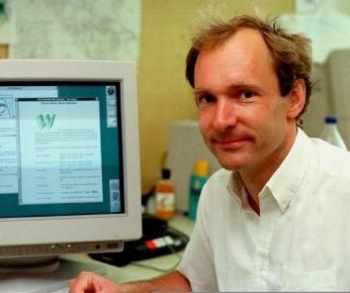 Tim Berners-Lee, fundador da web.