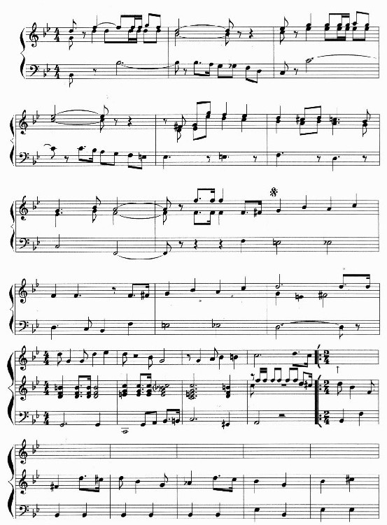 Os símbolos de Mato Grosso do Sul Partitura