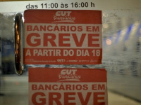 Bancários de todo o país entram em greve a partir de hoje (18) Bancários de todo o país entram em greve a partir de hoje (18)
