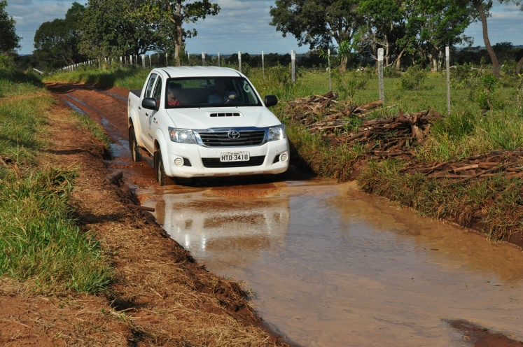 Ação das chuvas e trânsito de veículos pesados são os principais responsáveis pelo deterioramento das vias / Foto: Assessoria