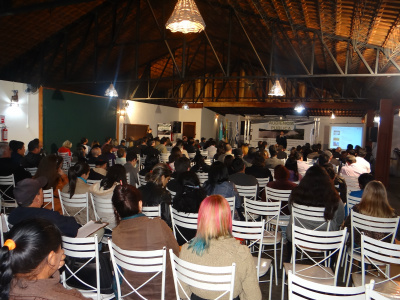 A audiência reuniu cerca de 100 pessoas no Alphaville Clube/ Foto: Moreira Produções 